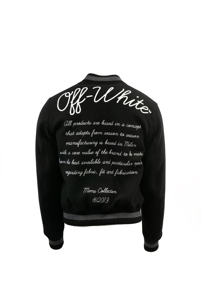 OWCH-01-1/ CHAQUETA OFF WHITE