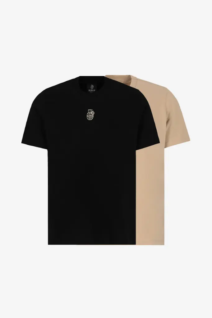 CAMISETA BLOW UP SLIM FIT DUO PACK T-SHIRT