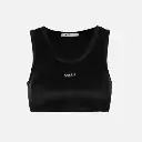 CROP TOP CELEIT LABEL BLACK
