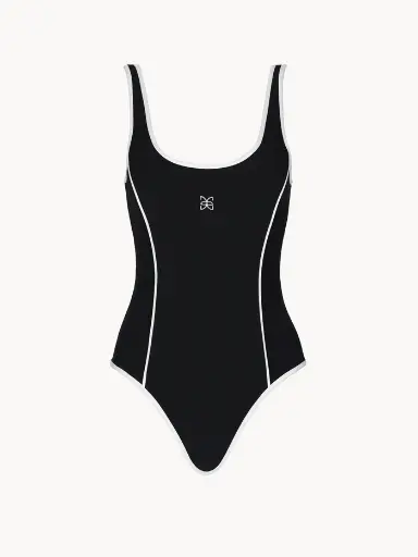 [4214001] BODY CELEIT SWIMSUIT BLACK