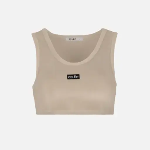 [4211004] CROP TOP CELEIT IVORY